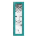 thumbnail image 2 of ArtToFrames 6" x 24" Turquoise Picture Frame, 6x24 inch Blue Wood Poster Frame (WOM-4588), 3 Pack, 2 of 7