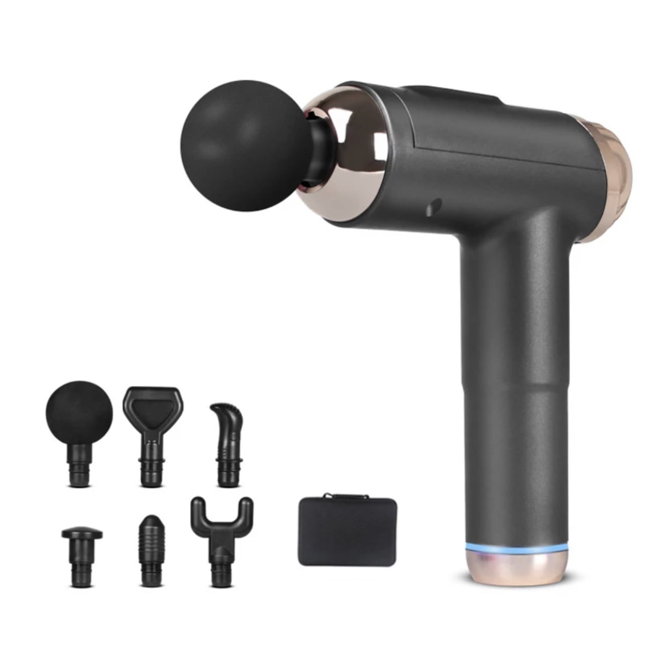 Styles II Deep Tissue Muscle Massage Gun 20 Speeds Percussion Massager with 6 Massage Heads