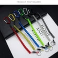 thumbnail image 5 of Aurgiarme Fishing Tackle Coiled Cable Spring Fishing Lanyard 35cm Retractable Lanyard with Metal Clip for Plier Heavy Duty, 5 of 9
