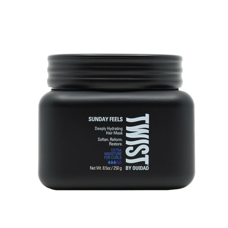 TWIST Sunday Feels, Hydrating Hair Mask for Curly Hair, 8.5 oz