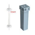 thumbnail image 2 of 2023 New, For Soclean 2 Filter Sc1200 Cartridge Kit - 4 Pack For Effective Cpap Cleaning, 2 of 5