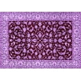 thumbnail image 1 of Ahgly Company Indoor Rectangle Persian Purple Traditional Area Rugs, 2' x 3', 1 of 4