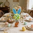 thumbnail image 4 of Lunxisen 3 Pcs Easter Bunny Plush Toy Floral Pot Decor Spring Home Gift Stuffed Animal Cute, 4 of 9