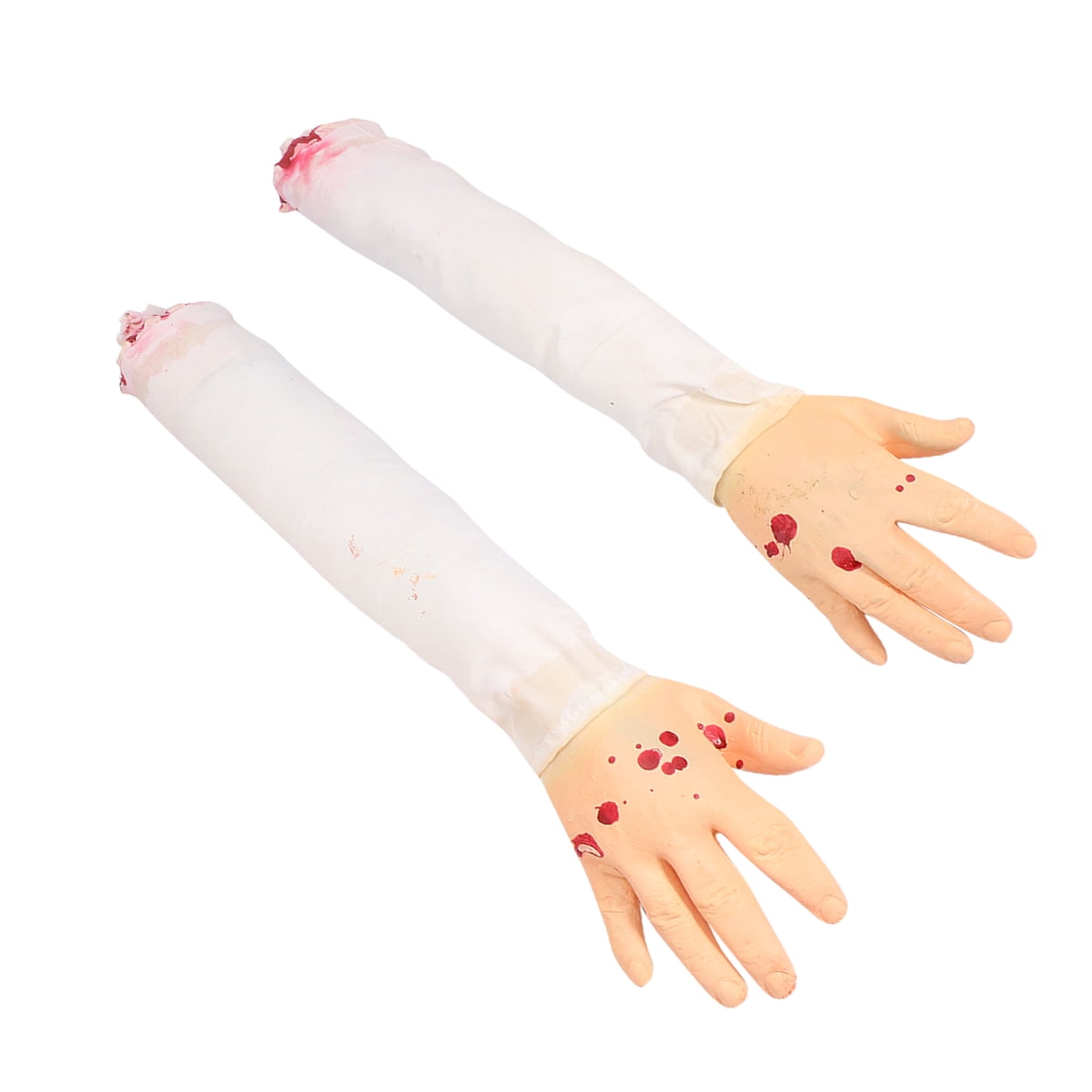 Simulation Hand 1pc Halloween Fake Hand Prop with Cloth Cover Horror Prank Prop Realistic Hand, Size: 20x12x3.5CM, Other
