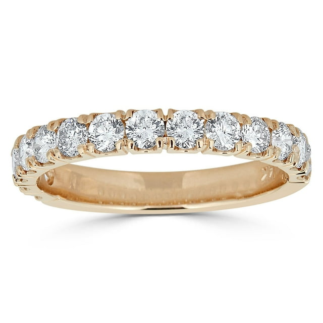 0.25 CT. T.W. 14-Stone Diamond Band Ring in 14K Gold