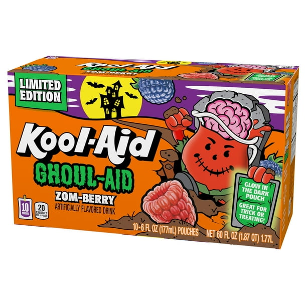 Kool-Aid Zom-Berry (10) | Healthy drink supplies - Walmart