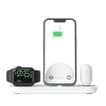 thumbnail image 1 of Pompotops TWS Earbud Bluetooth,Earbud Bluetooth Headset For Adults,TWS Earbuds Noise Cancelling,3 In1 TWS Charger Stand 15W Fast Magnetic TWS Charger Pad Station Dock For IPhone14, 1 of 6