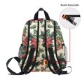 thumbnail image 5 of FORMRS School Backpack with Front Zippered Pocket 12" Elementary Student Travel Daypack, Red Christmas Poinsettia, 5 of 6