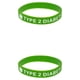 thumbnail image 3 of Greeniant 5 Pieces Personalized Bracelet Fashion Men Warning Printed Supple Elderly Language Wristband Chains Hand Sports Engraved Women 20.00*2.00*0.20 cm 2piezas, 3 of 6