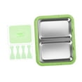 thumbnail image 3 of Siruishop Ice Cream Maker DIY Household Easy to Clean Multifunction Instant Cold Plate Green With Lid, 3 of 8
