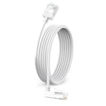 thumbnail image 1 of Cable Ethernet Dutevolns Flexible Cat 6 con ángulo ascendente de 30 pies, 1 of 7