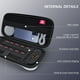 thumbnail image 4 of Funda protectora de viaje compatible con Nintendo Switch 2 con múltiples bolsillos para accesorios y juegos, 4 of 7