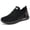 Black, variant on Women Running Shoe Casual Mesh Extra Wide Width Zero Drop Basketball Shoes for Women Lace Up Mesh Walking Sneakers Outdoor Work Shoes