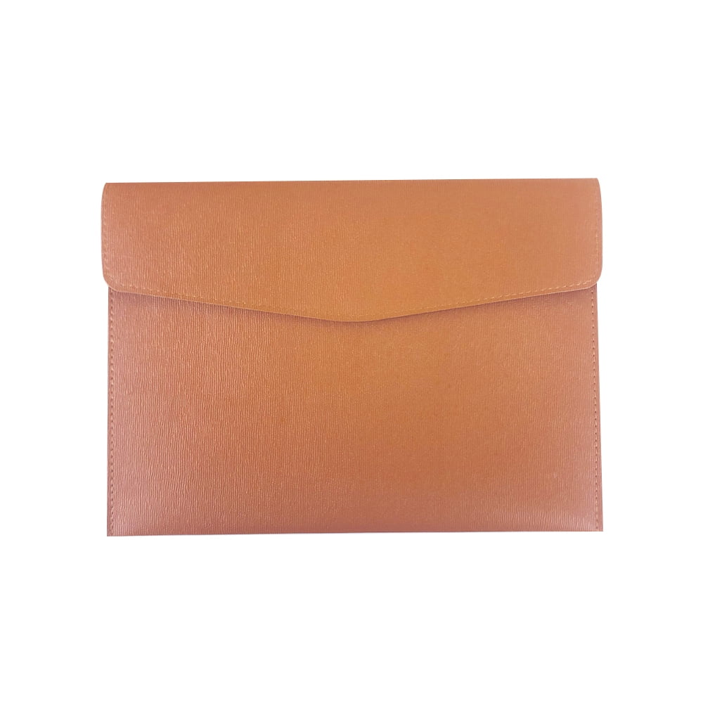 Pen+Gear Leatherette Document Holder with Closure, File