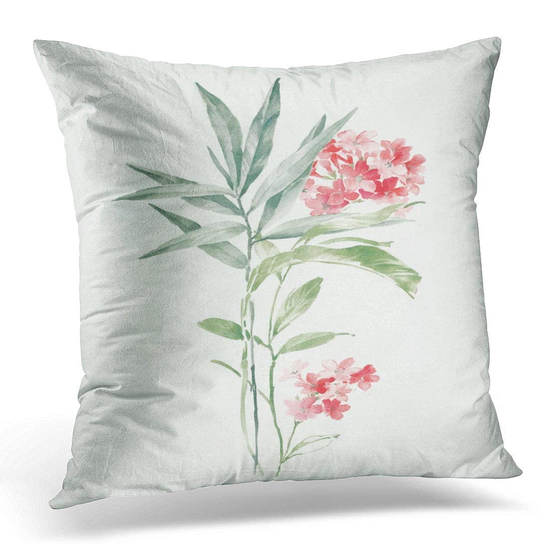 16x16 Multicolor Papa Merch Designs Birds and Flowers Retro Themed Throw Pillow 