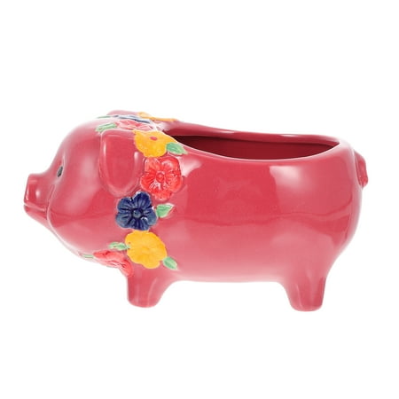 

NUOLUX 1Pc Pig Modeling Cocktail Cup Delicate Ceramic Wine Cup Creative Drink Cup Pink