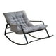 thumbnail image 2 of Mecedora con respaldo Gloria silla reclinable 126 cm x 92 cm x 80 cm color gris, 2 of 9