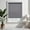 Grey, variant on AOSKY Cordless Roller Shades, Free Stop Easy Install Blackout Blinds, Thermal Insulation UV Protection for Home Office, 34"W x 72"H, White