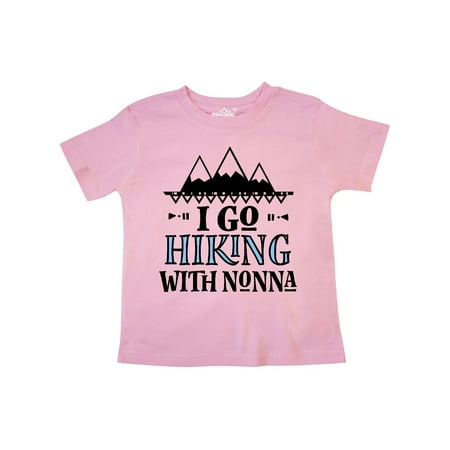 

Inktastic Nonna Hiking Grandchild Hiker Gift Toddler Boy or Toddler Girl T-Shirt