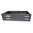 thumbnail image 4 of Panacea Antique Iron Raised Garden Bed, 4 ft x 2 ft Vintage Metal Planter for Flowers & Vegetables, 4 of 6