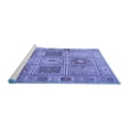 thumbnail image 2 of Ahgly Company Machine Washable Indoor Rectangle Persian Blue Traditional Area Rugs, 2' x 3', 2 of 4