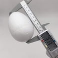 thumbnail image 4 of Foam Eggs Crafjie, 30 unidades, 8 cm, poliestireno blanco para manualidades, 4 of 7