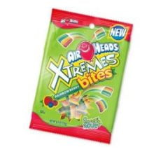 Airheads Xtremes Bite, 6 Ounce Peg Bag -- 12 per case.