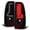 Black Housing Smoke Lens, variant on Spec-D Tuning Black Smoke LED Tail Lights w/ Fiber Optic LED Tube Compatible with 2003-2006 Chevy Silverado 1500 1500HD 2500 2500HD 3500 Left + Right Pair Assembly