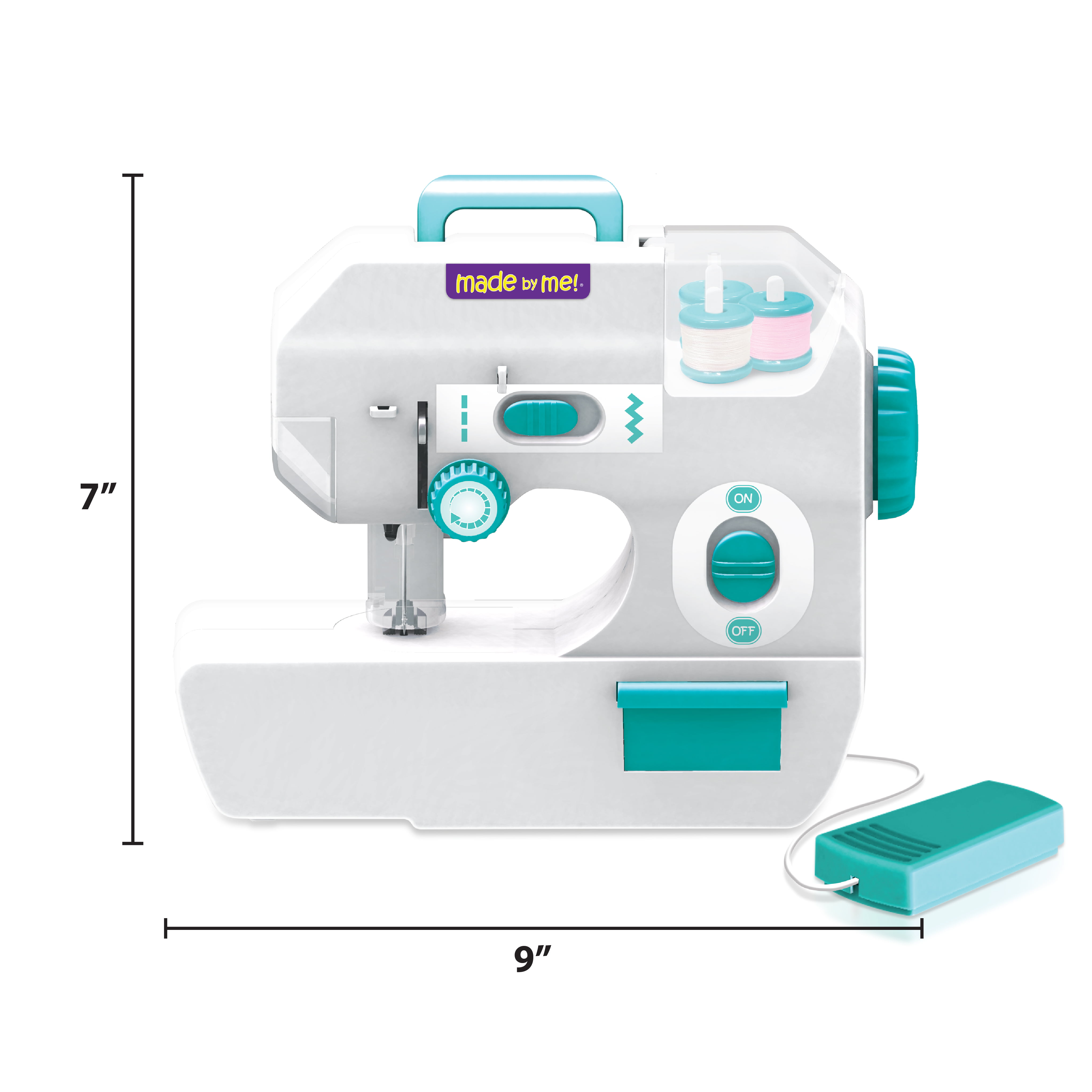 Lena 42521 Children's Battery Operated Machine With Sewing Thread and Tape for sale online 