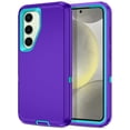thumbnail image 1 of Funda I-HONVA para Samsung Galaxy S24/S25 a prueba de golpes morado/verde, 1 of 7