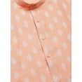 thumbnail image 4 of Maple Clothing Robe Décontractée Indienne pour Hommes en Coton Kurta Pyjama (Pêche, TG), 4 of 6