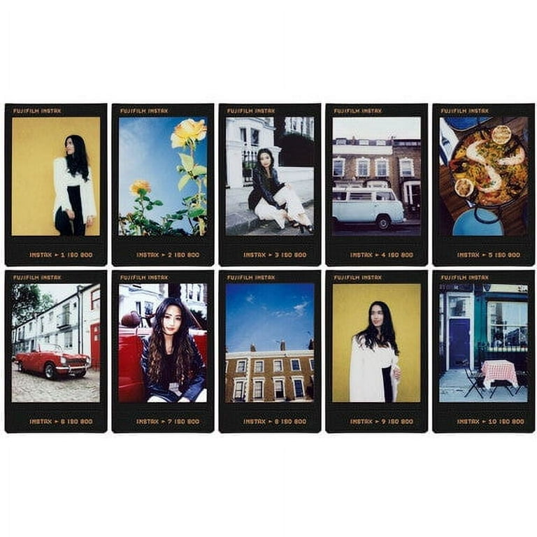 富士フイルム - 富士フイルム instax mini フィルム CONTACT SHEET(10 Fujifilm Instax Mini Contact Sheet Instant Film, 10
