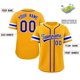 thumbnail image 3 of Camiseta de béisbol personalizada, camiseta de equipo, impresión de nombre personal, número, rayas, ropa deportiva de hip hop, camiseta de béisbol personalizada para hombres, mujeres y niños, 3 of 4