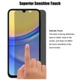 thumbnail image 7 of UZWZW 4 Pack Privacy Screen Protector Tempered Glass for Samsung Galaxy A15 / A25 5G / 4G, 7 of 7