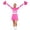 Pink%GC100, variant on SJLDQY Carnival Women Cheerleader Dress Up Fashion Striped Dress Outfits Party Stage Performance Clothes Set
