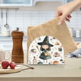 thumbnail image 2 of Yayeee Napkin Holder for Table Set of 2 Kitchen Paper Tissue Organization, Watercolor Halloween Girl, 2 of 8