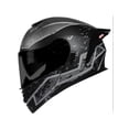 thumbnail image 1 of Casco Abatible Kov Batman Gris Dc Comics Con Led Certificado Dot, 1 of 5