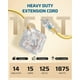 thumbnail image 2 of Cable de extensión DEWENWILS de 15 pies para exteriores, resistente, 15 A, 125 V, 2 of 7