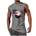 thumbnail image 3 of ZRGHAOYLQ 4th of July Tank Tops for Men 250 Anniversary Patriotic Sleeveless Shirts Stars and Stripes Print Tanks Independence Day Muscle Tanks Crewneck Tops, 3 of 6