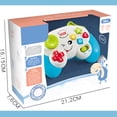 thumbnail image 2 of Baby Music Gamepad With Lights Funny Educational Toys For Children Multifunctional Baby Game Controller Toy Light Music Learning Educational Toys Baby Adventist Education Scholastic Early Readers 1600, 2 of 3