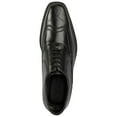 thumbnail image 3 of LIBERTYZENO Men's Oxford Leather Semi Brogue Lace Up Dress Shoes, 3 of 6