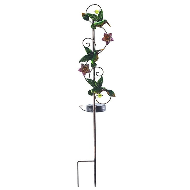 Luz de estaca Solar mariposa automática en lámpara Solar LED para decoración de jardín