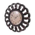 thumbnail image 1 of ELAYARD Precise Timekeeping Clock Coffee Plastic for Professional Office Use 1Pcs, 1 of 5
