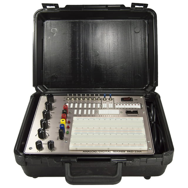 Electronix Express Assembled Digital / Analog Trainer - Portable Electrical Engineering Workstation
