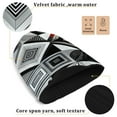 thumbnail image 5 of joogoo Checkered Plaid Funny Geometry Beanie Hats Men Women Cuffed Skull Cap Winter Warm Knit Thick Beanies, 5 of 7