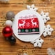 thumbnail image 5 of Adornos navideños, adornos navideños, regalos navideños. Gorro de punto para el frío, cálido, de Navidad. Suministro directo del fabricante. Gorro de punto para niños, hombres y mujeres. Gorro de punt, 5 of 6