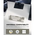 thumbnail image 6 of Keychron C1 Pro 8K QMK Wired RGB Hot Swappable Custom Mechanical Keyboard TKL, Brown Switch, 6 of 8