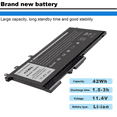 thumbnail image 3 of 80JT9 Battery For Dell Latitude E5480 E5490 E5580 E5590 Precision M3520 M3530, 3 of 6