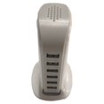 thumbnail image 3 of Cargador USB Moyic de 30 W 6 puertos Adaptador de viaje de mano de carga rápida color blanco, 3 of 6