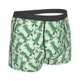 thumbnail image 3 of Bingfone Dinosaurs on Roller Skater Men's Underwear - Casual Stretch Boxer Briefs-Large, 3 of 9